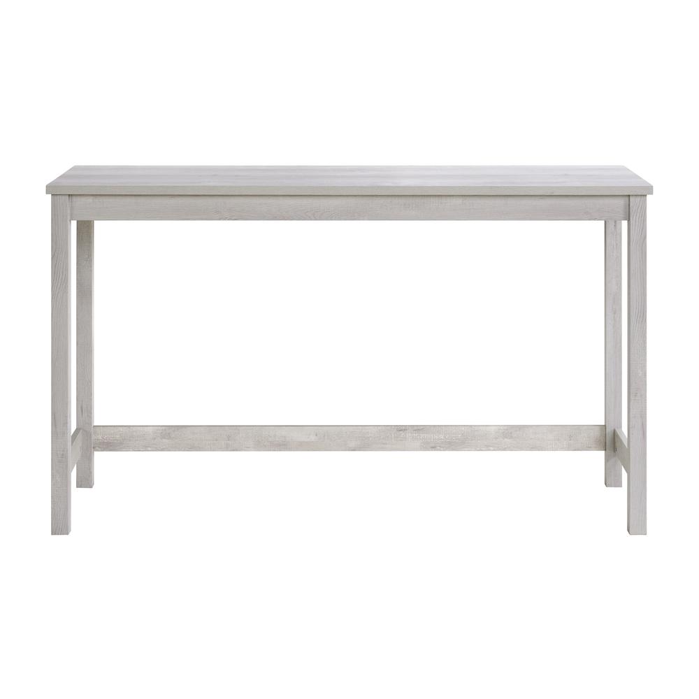 Holmes Bar Table Single Pack (1 Tables + 3 Stools) in White. Picture 4