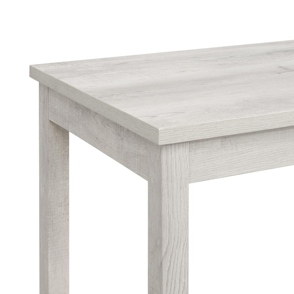 Holmes Bar Table Single Pack (1 Tables + 3 Stools) in White. Picture 9