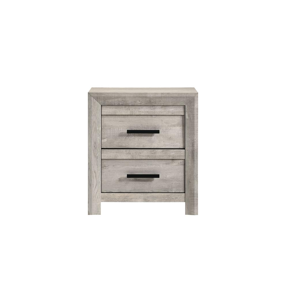Picket House Furnishings Keely 2-Drawer Nightstand in White. Picture 4