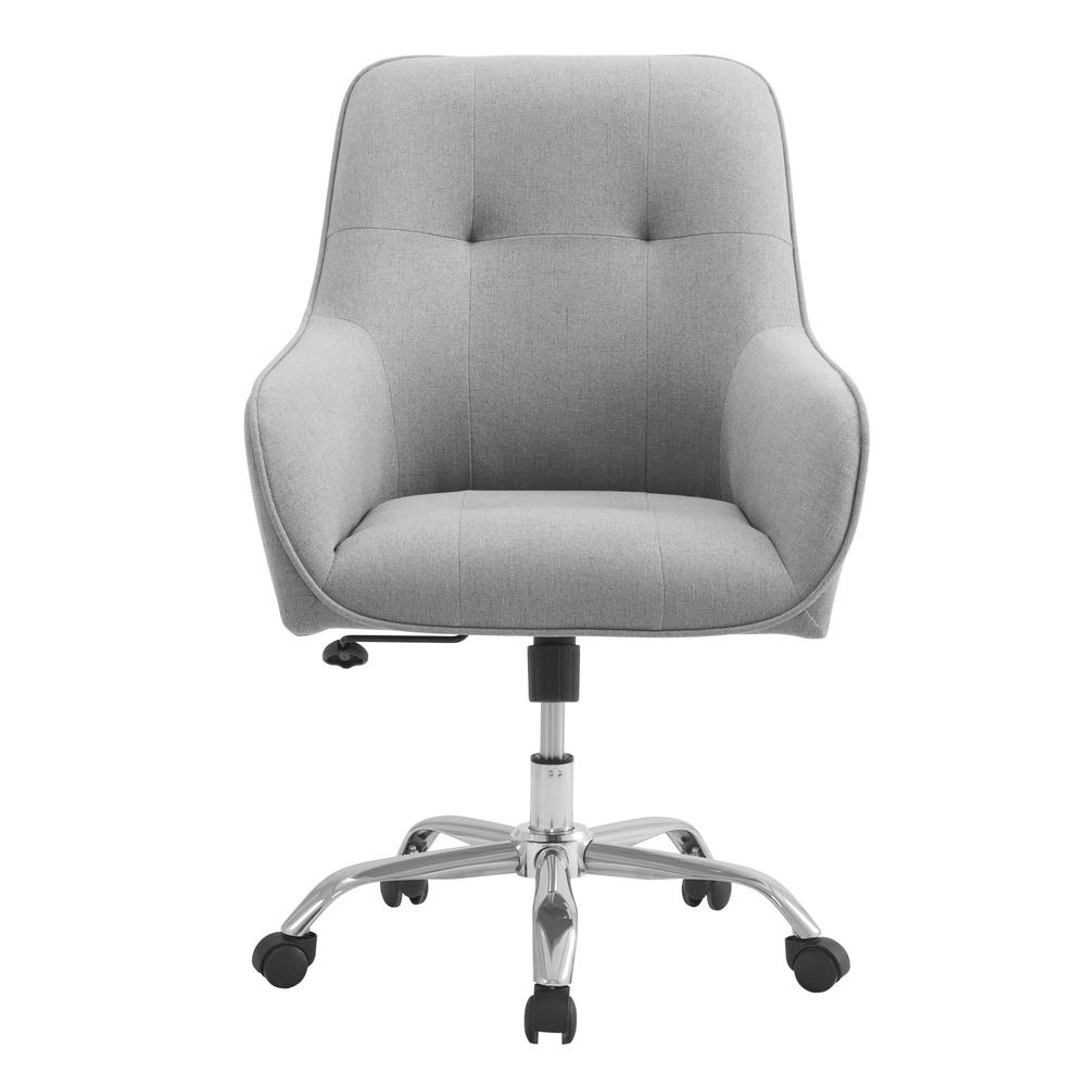 Picket House Furnishings Blaine Office Chair in Grey. Picture 4
