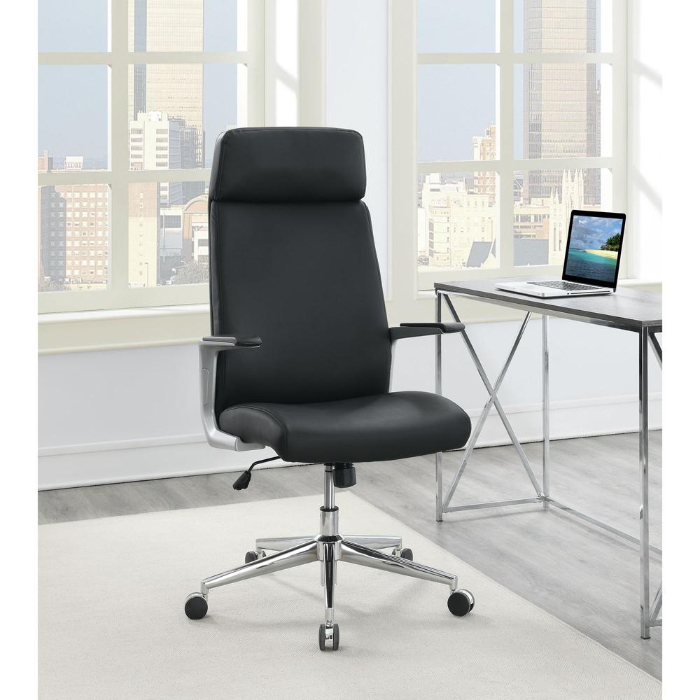 Picket House Furnishings Copley Office Chair in Black. Picture 2