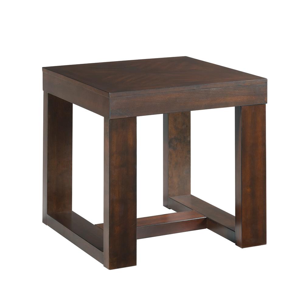 Picket House Furnishings Drew Square End Table. Picture 3