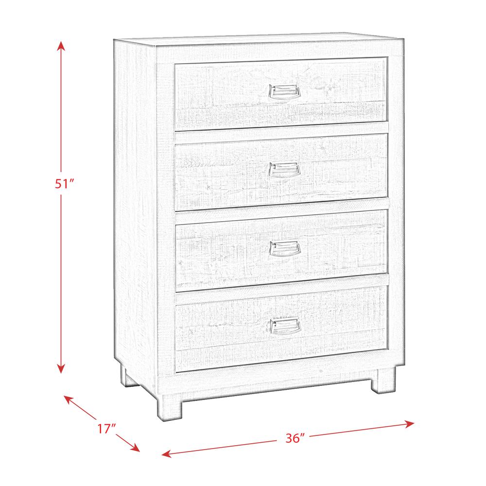 Harrison 4-Drawer Chest. Picture 2