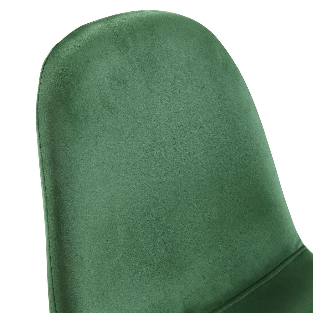 Picket House Furnishings Isla Velvet Side Chair in Emerald. Picture 8