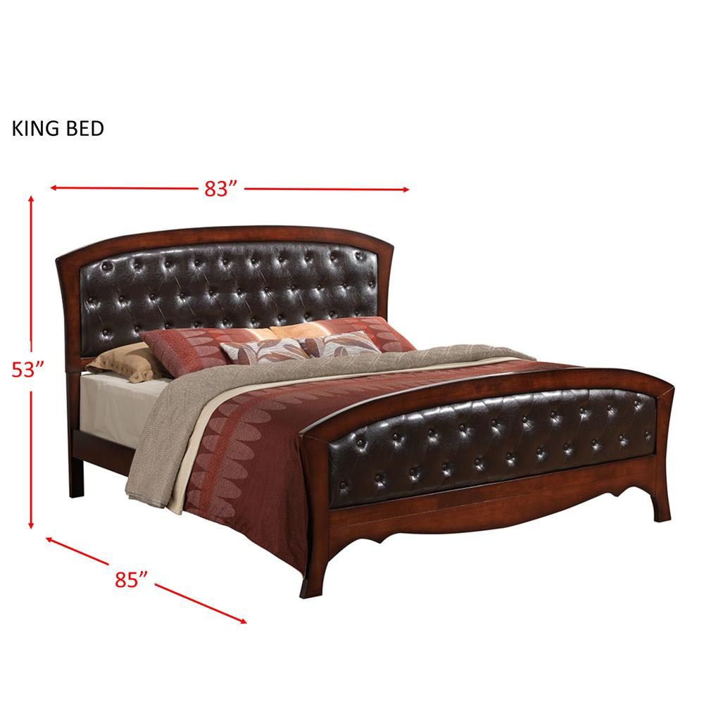 Jansen King Panel Bed. Picture 3