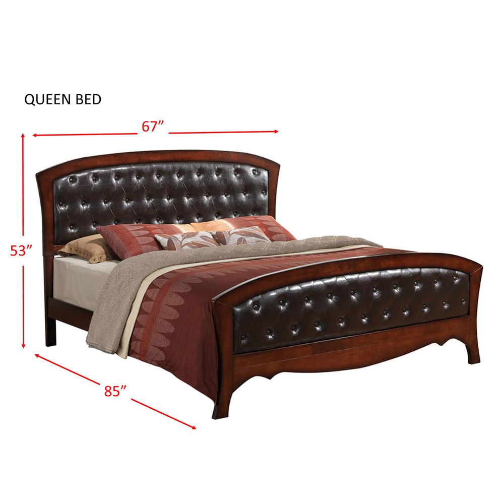 Jansen Queen Panel Bed. Picture 3