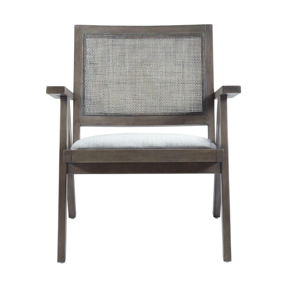 Picket House Furnishings Chaucer Lounge Chair in Grey. Picture 5