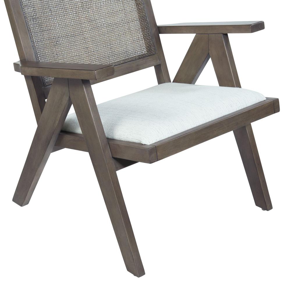 Picket House Furnishings Chaucer Lounge Chair in Grey. Picture 9