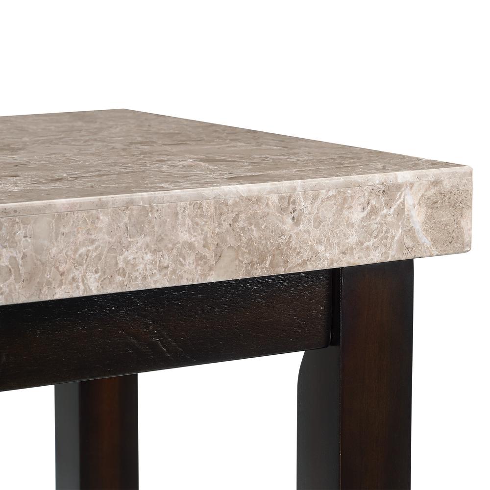 Picket House Furnishings Caleb Sofa Table With Marble Top. Picture 4