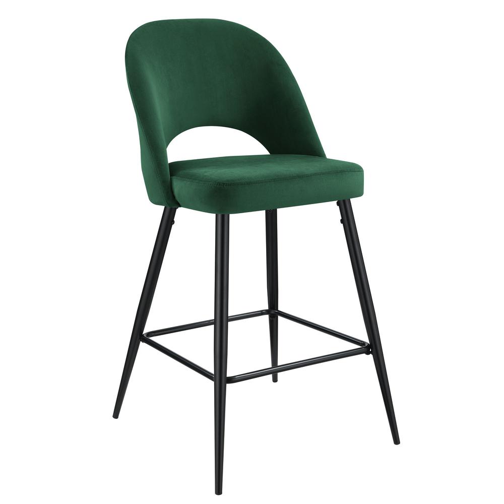 Picket House Furnishings Loran Bar Stool in Emerald. Picture 4