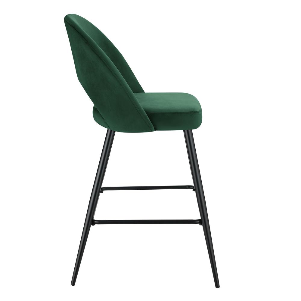 Picket House Furnishings Loran Bar Stool in Emerald. Picture 6