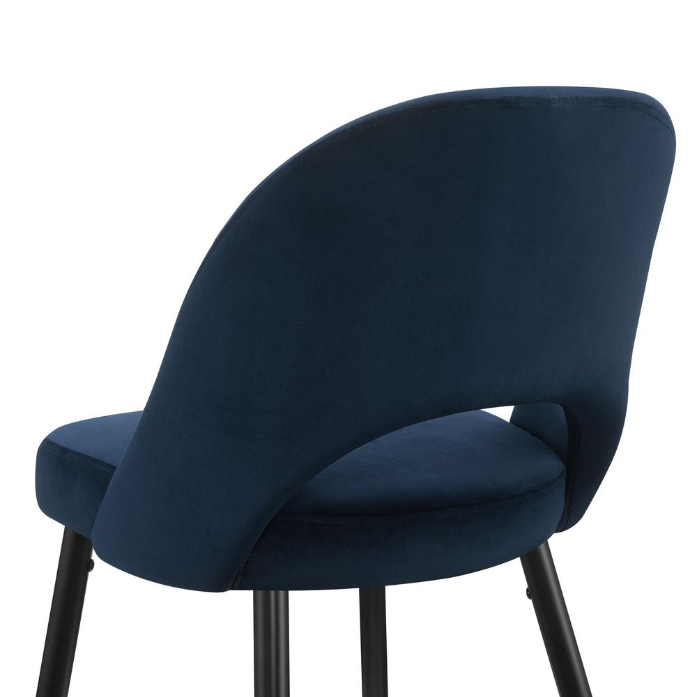 Picket House Furnishings Loran Bar Stool in Navy. Picture 9