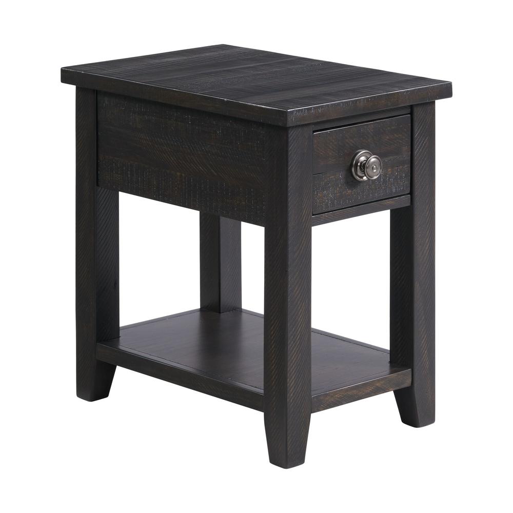 Kahlil 1-Drawer Chairside Table with USB. Picture 1