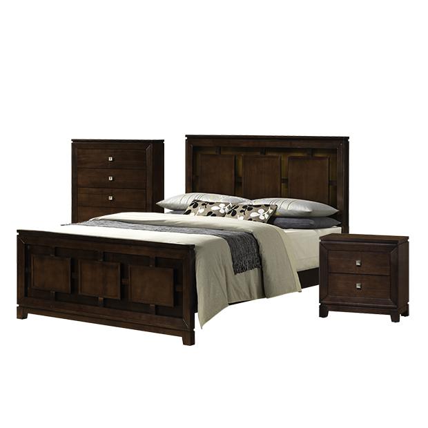 Easton King Panel Bed. Picture 1