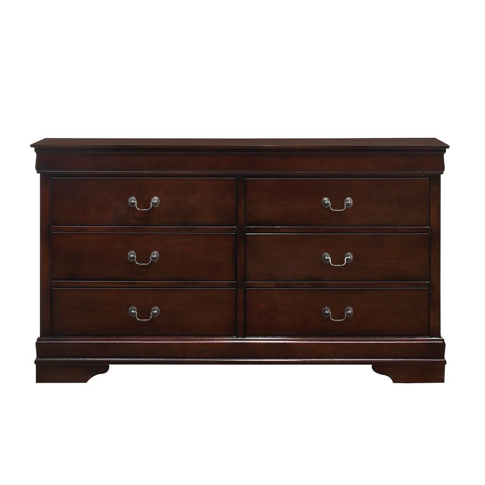 Picket House Furnishings Ellington 6-Drawer Dresser  in Cherry. Picture 4