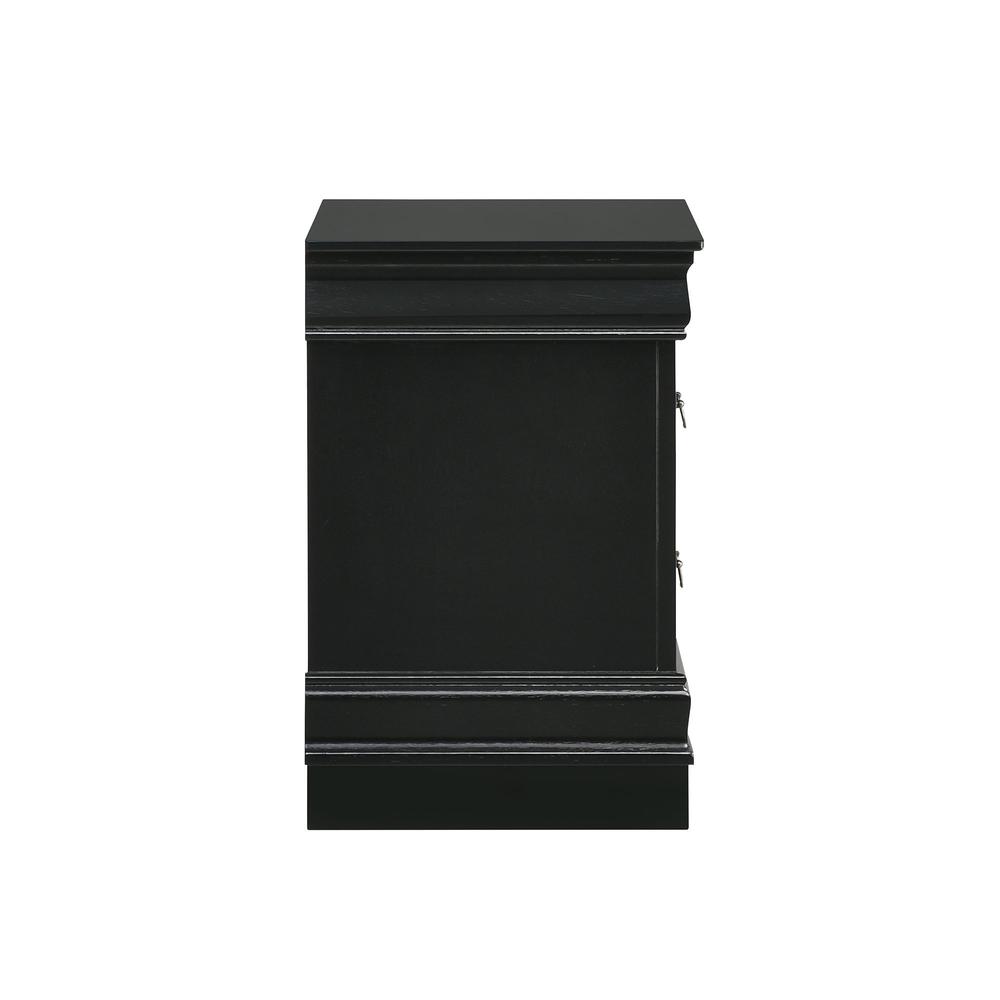 Picket House Furnishings Ellington 2-Drawer Nightstand in Black. Picture 5