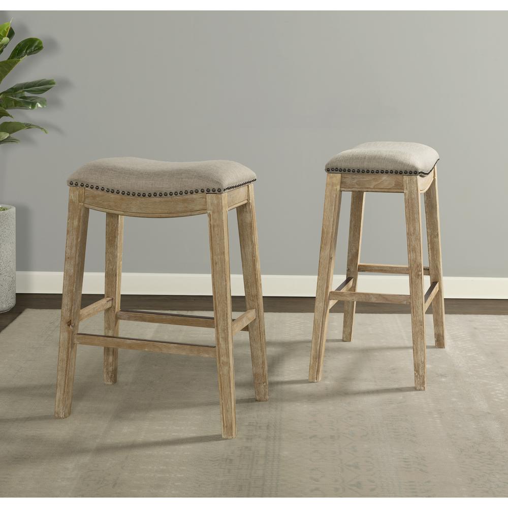 Picket House Furnishings Fern 30" Barstool in Natural. Picture 6