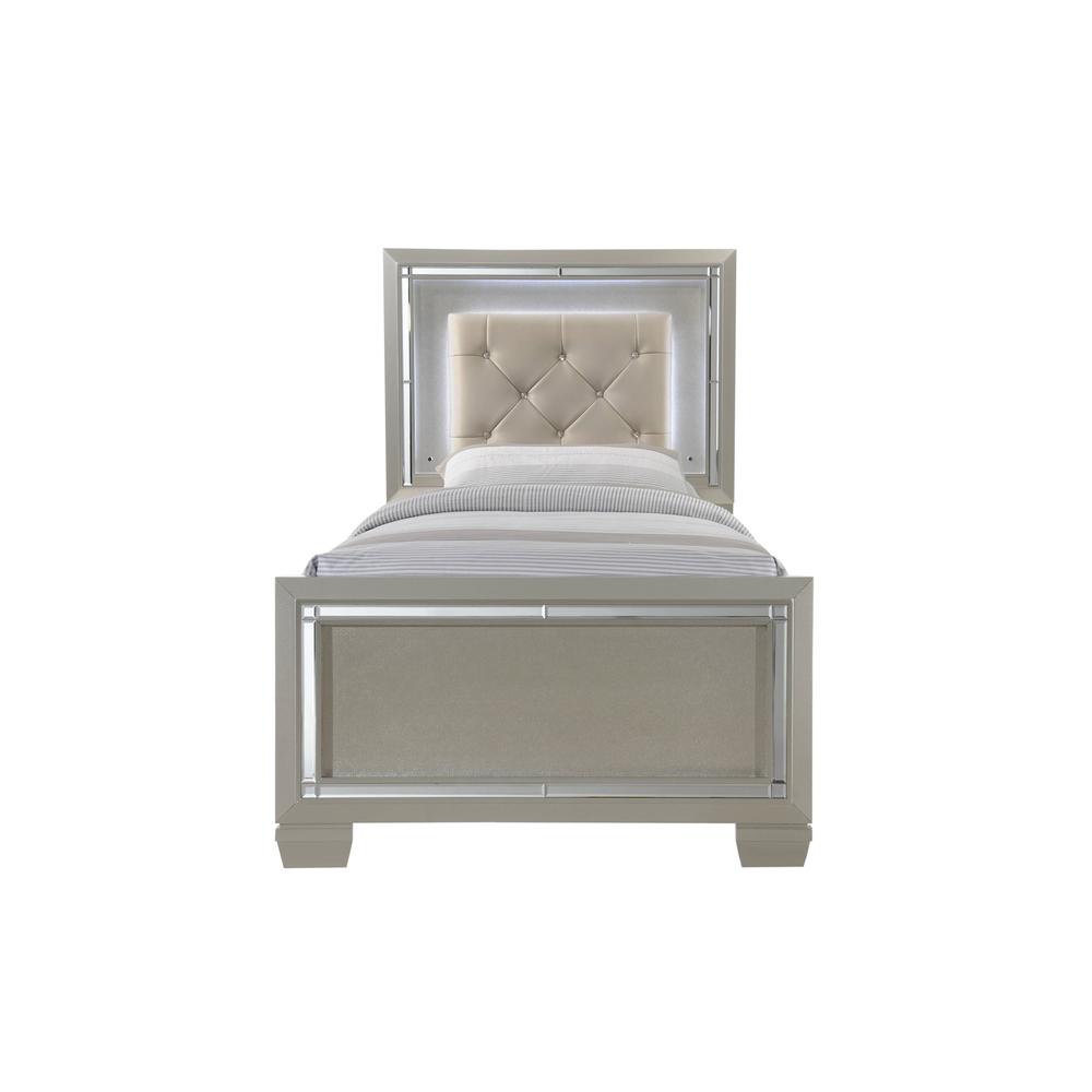 Glamour Youth Twin Platform Bed. Picture 53