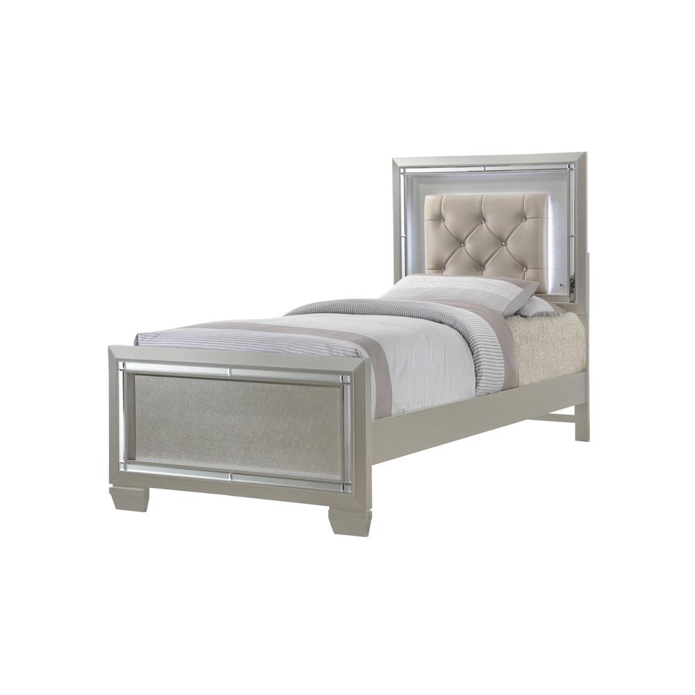 Glamour Youth Twin Platform Bed. Picture 54
