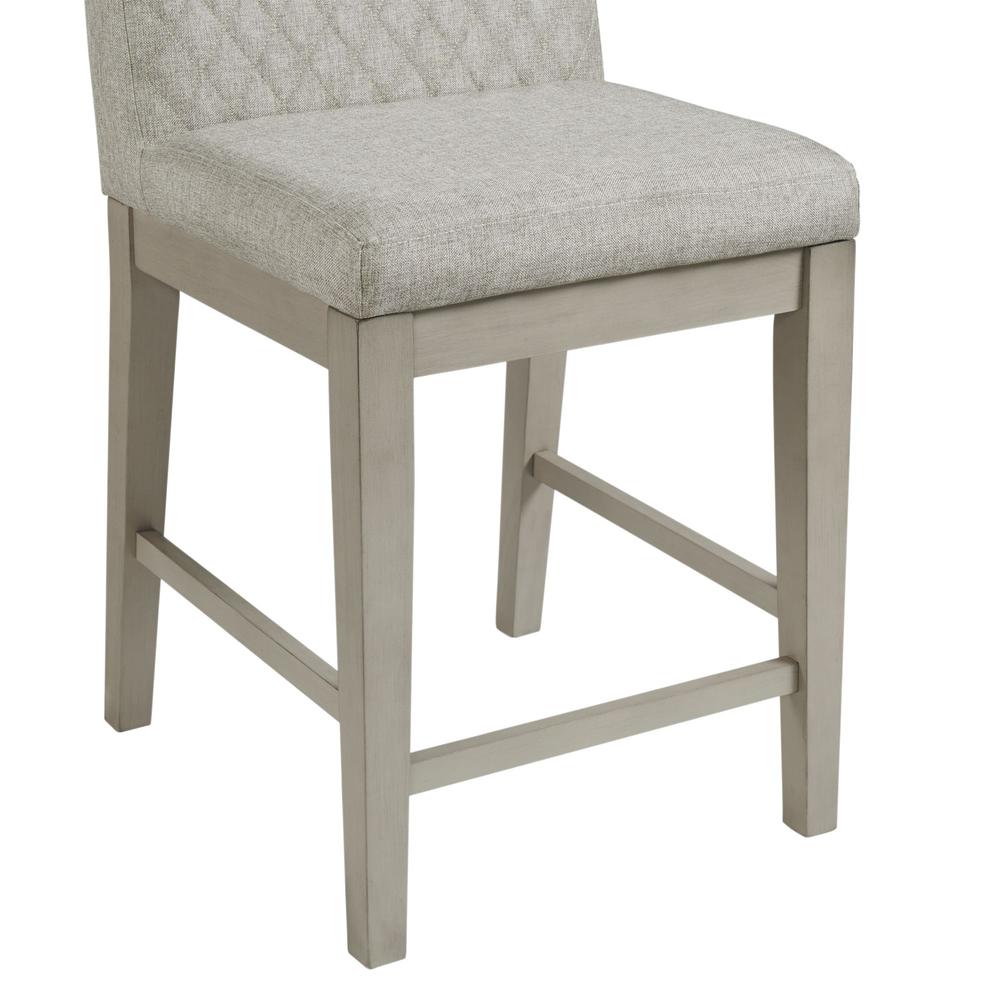 Picket House Furnishings Calderon Counter Height Side Chair Set in Gray. Picture 10