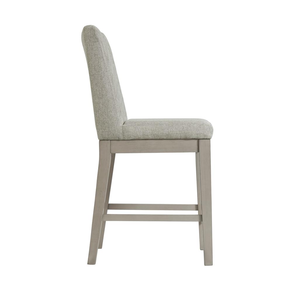 Picket House Furnishings Calderon Counter Height Side Chair Set in Gray. Picture 6