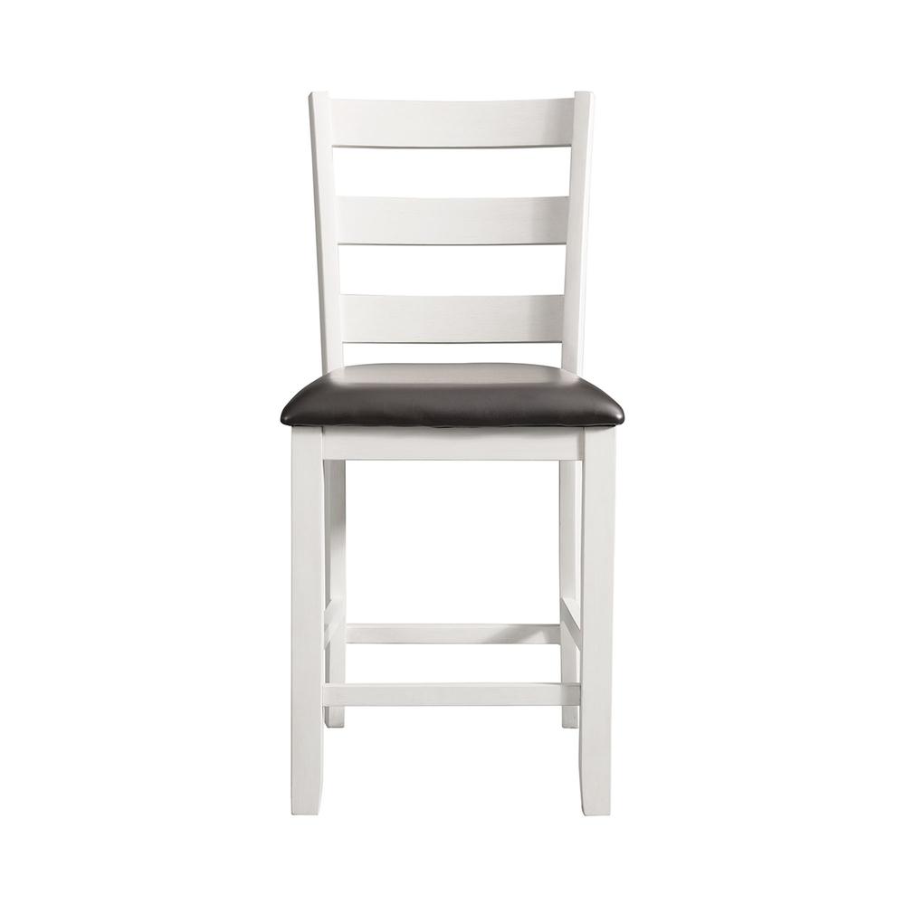 Picket House Furnishings Kona Counter Height Side Chair Set in White. Picture 5