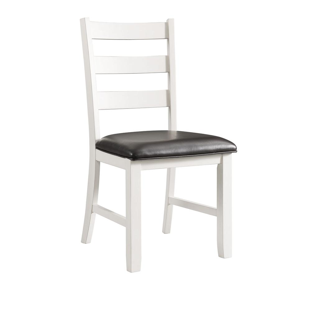 Picket House Furnishings Kona Standard Height Side Chair Set in White. Picture 2