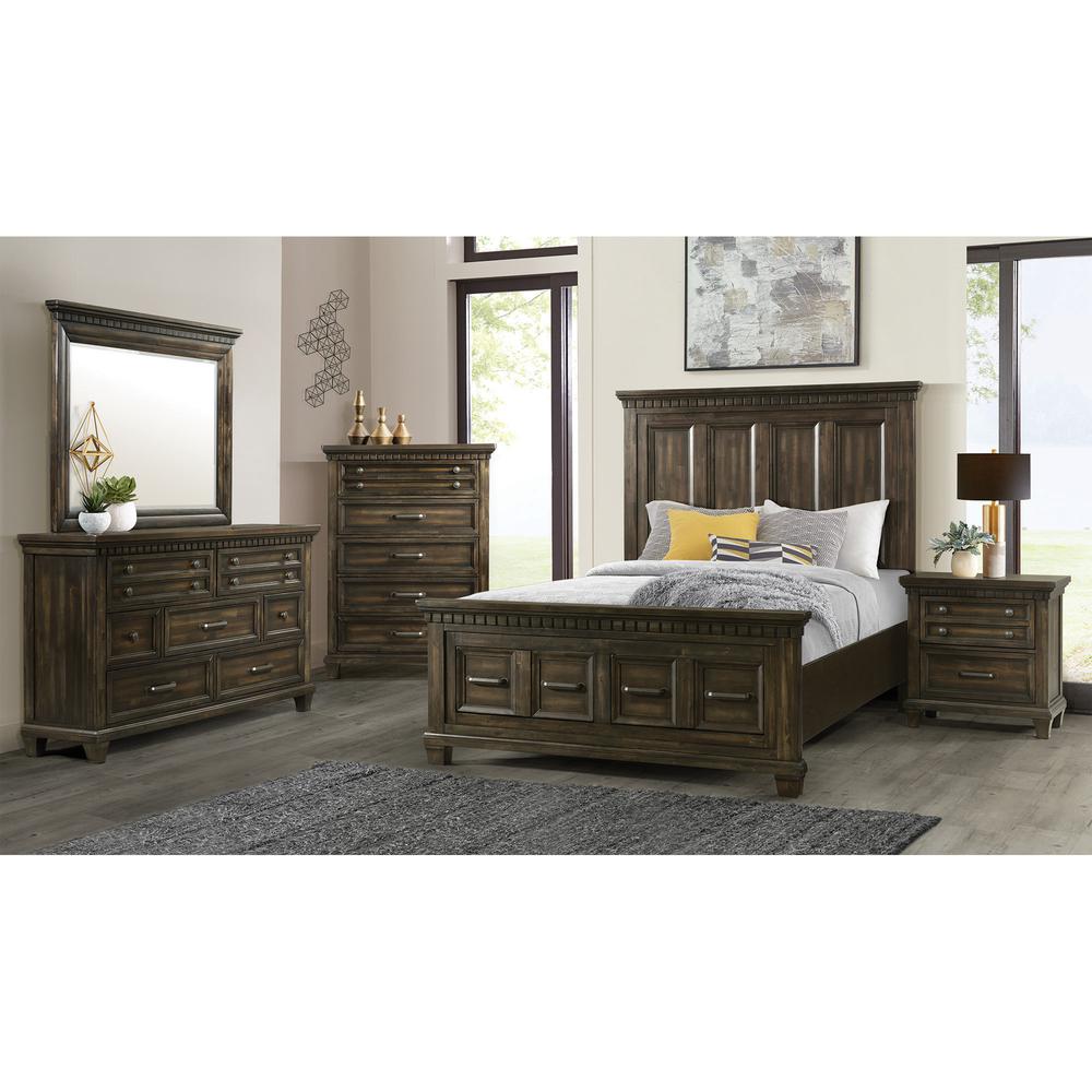 Johnny 2-Drawer King Storage Bed. Picture 60