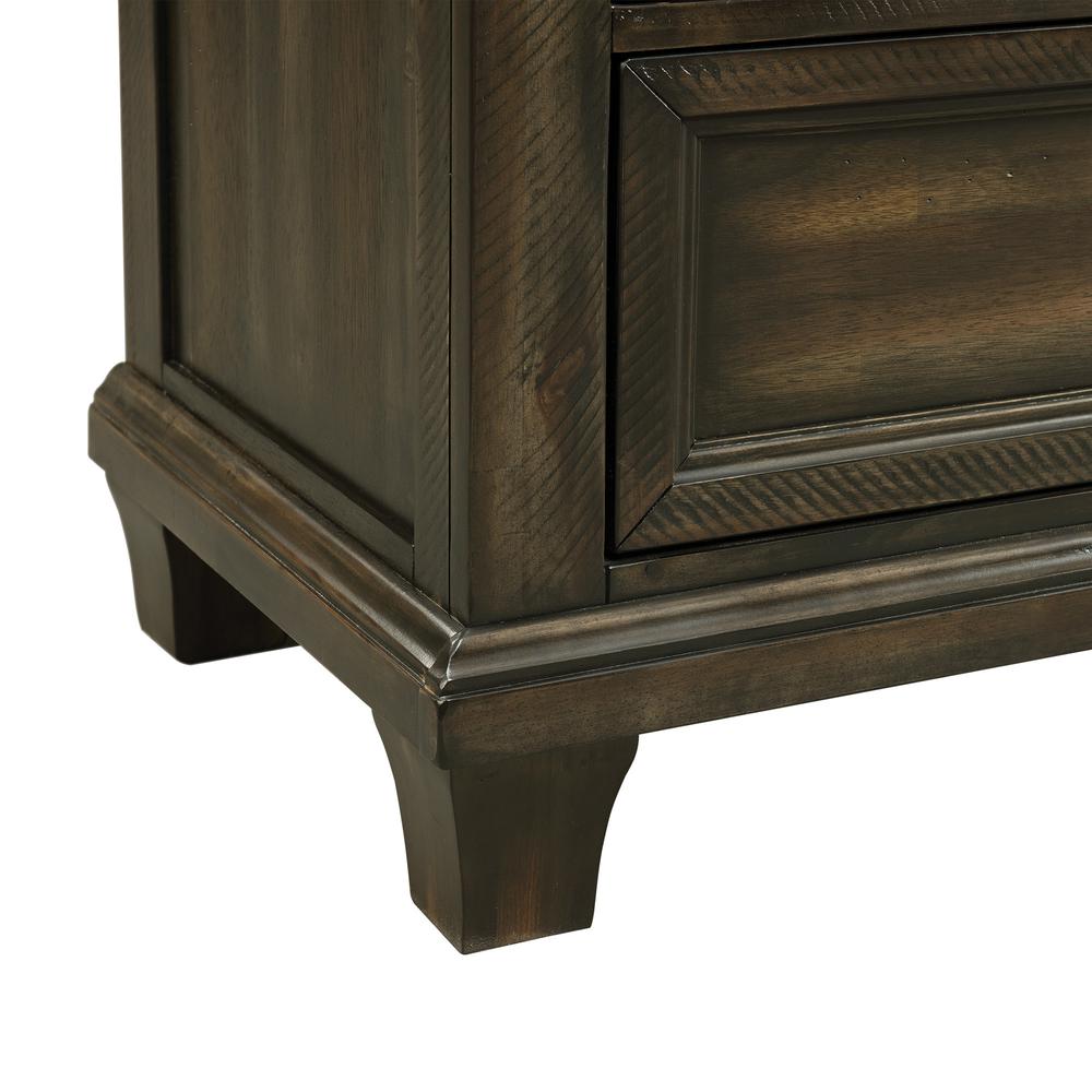 Johnny 2-Drawer Nightstand with USB. Picture 2