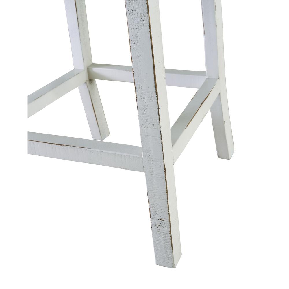 Picket House Furnishings Robertson Bar Stool in White. Picture 5