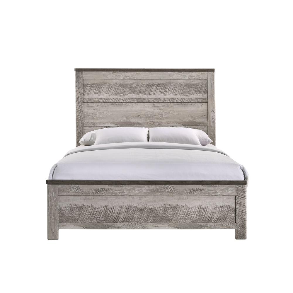 Picket House Furnishings Adam Full Panel Bed in Gray. Picture 4
