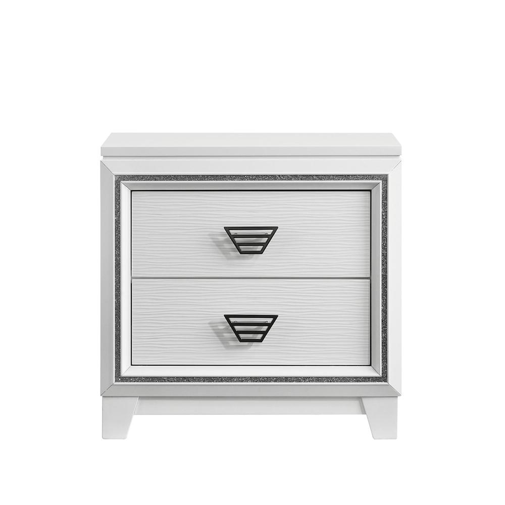 Picket House Furnishings Taunder Nightstand in White. Picture 5
