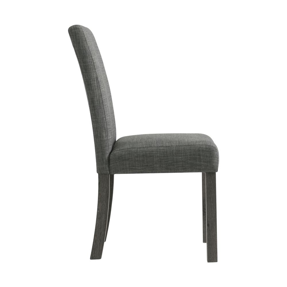 Picket House Furnishings Turner Side Chair Set in Charcoal. Picture 4