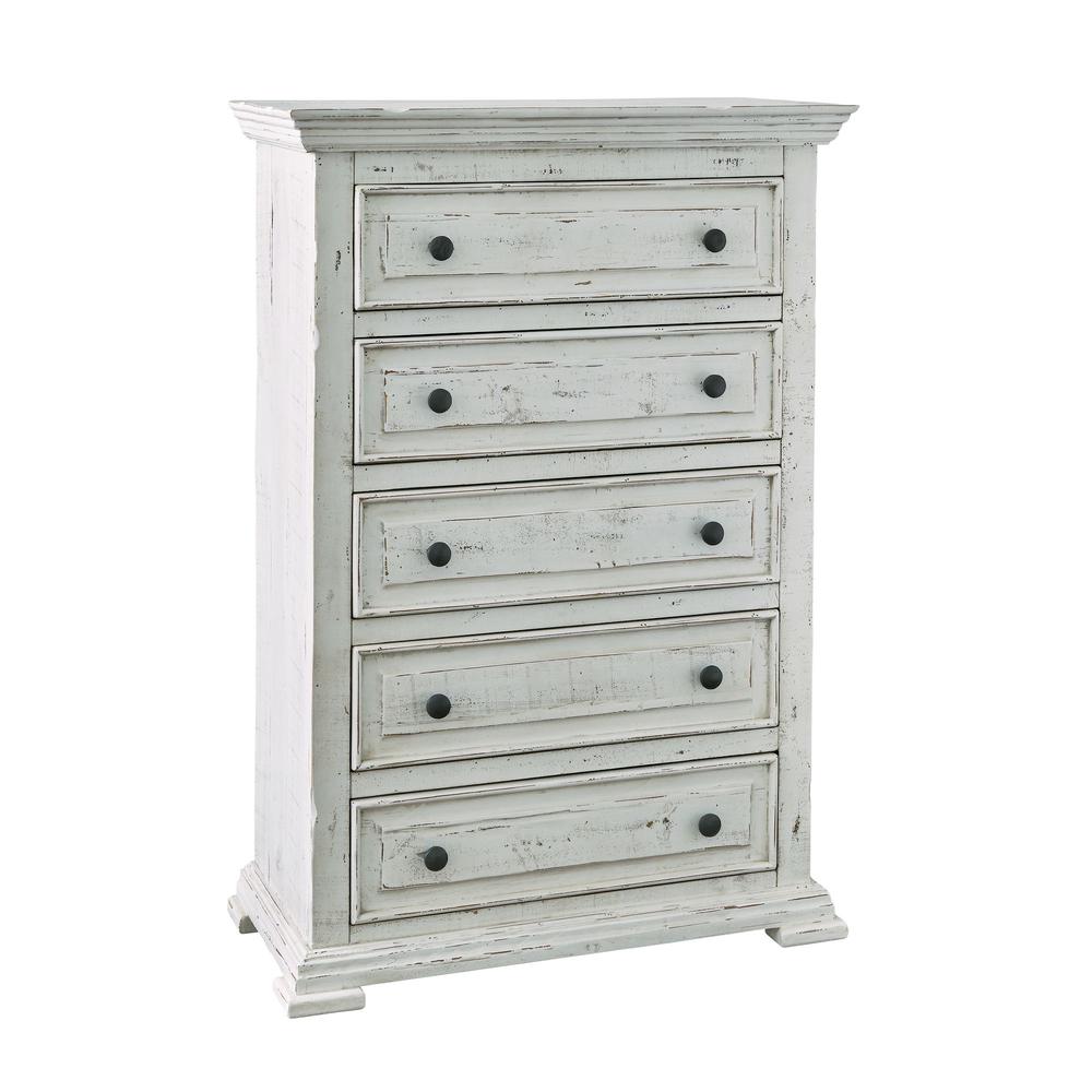 Picket House Furnishings Ruma White Chest. Picture 2