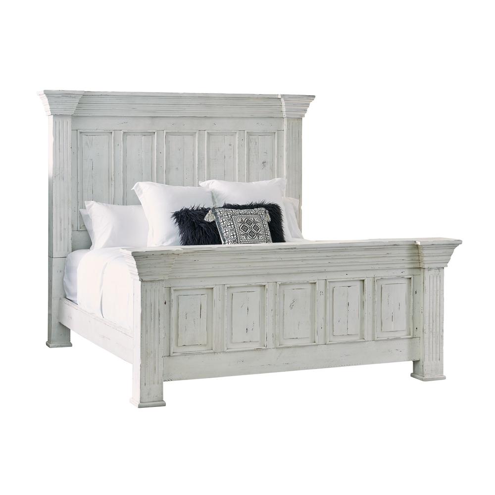 Picket House Furnishings Ruma White King Bed. Picture 2