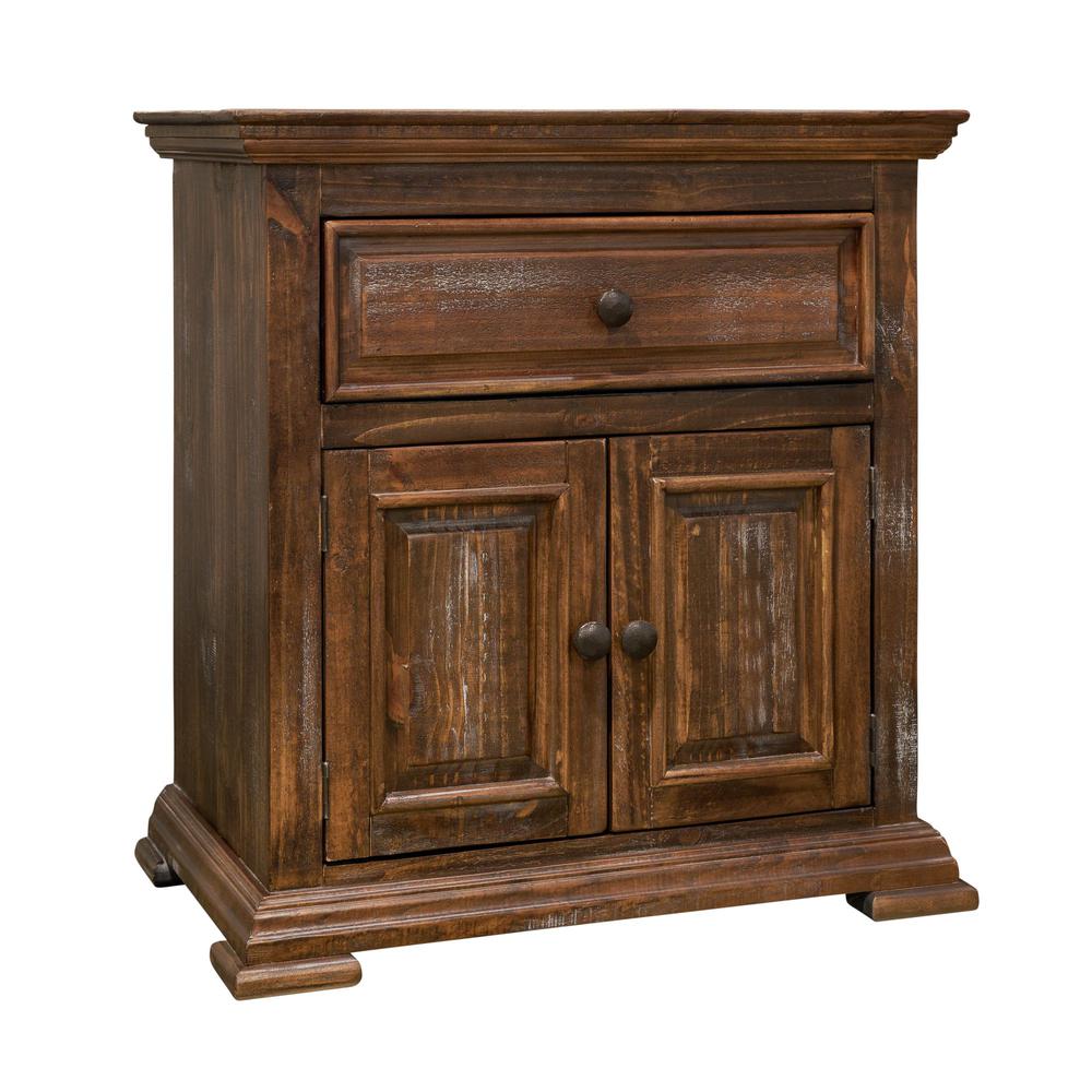 Picket House Furnishings Ruma Brown Nightstand. Picture 3