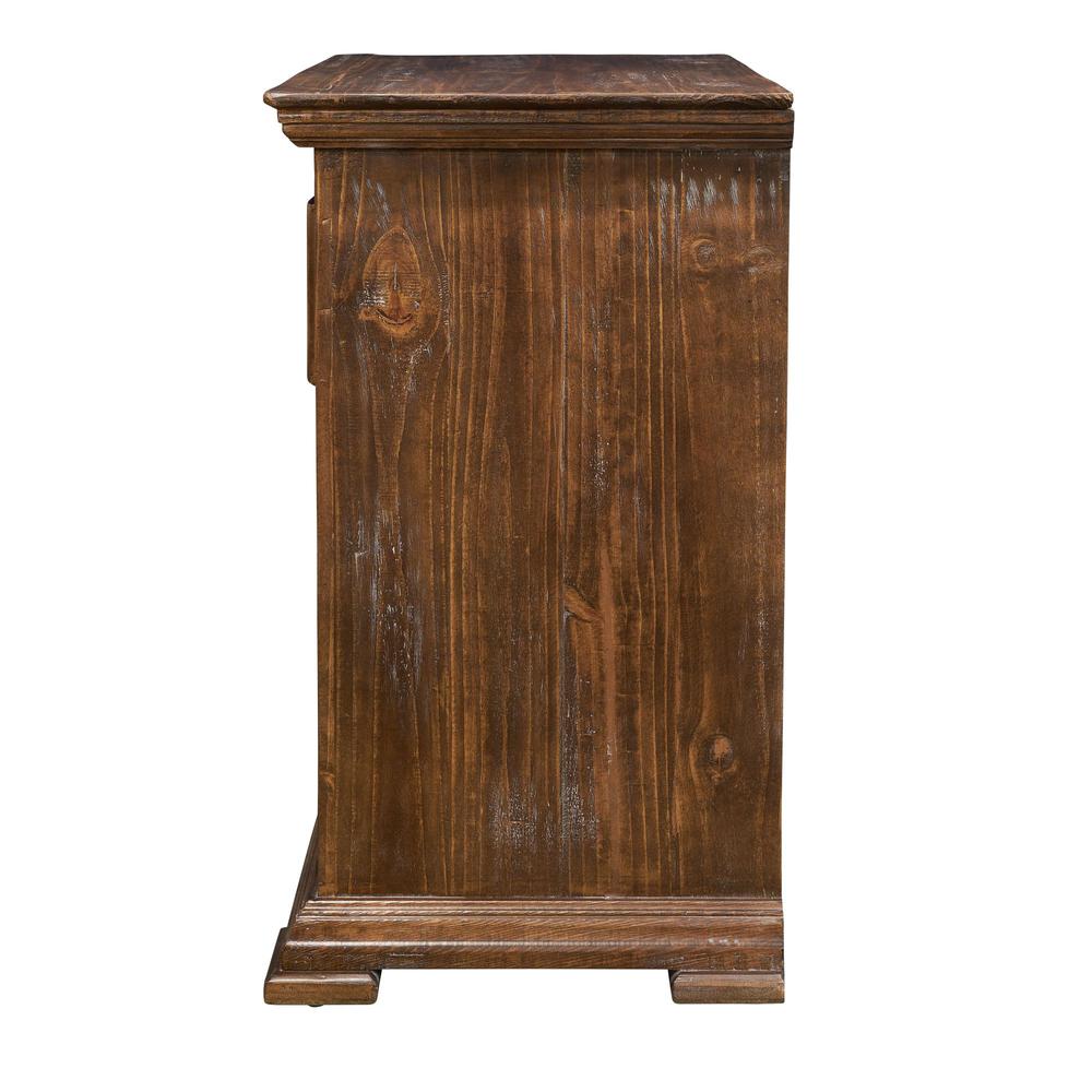 Picket House Furnishings Ruma Brown Nightstand. Picture 4