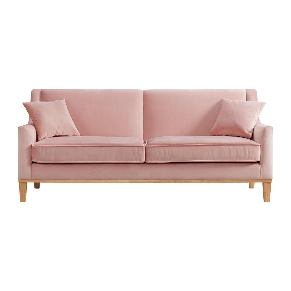 Picket House Furnishings Moxie Sofa in Blush. Picture 4