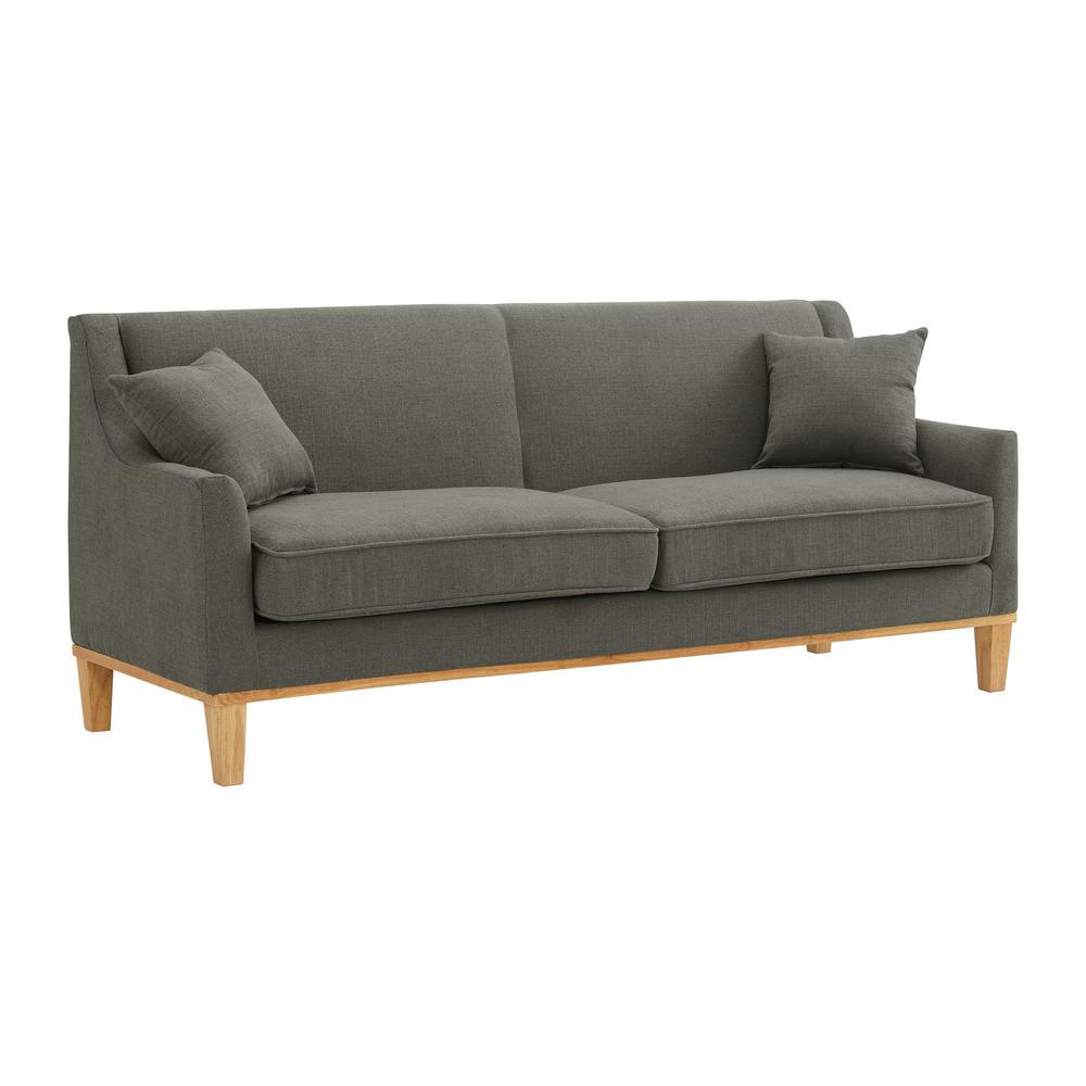 Picket House Furnishings Moxie Sofa in Charcoal. The main picture.