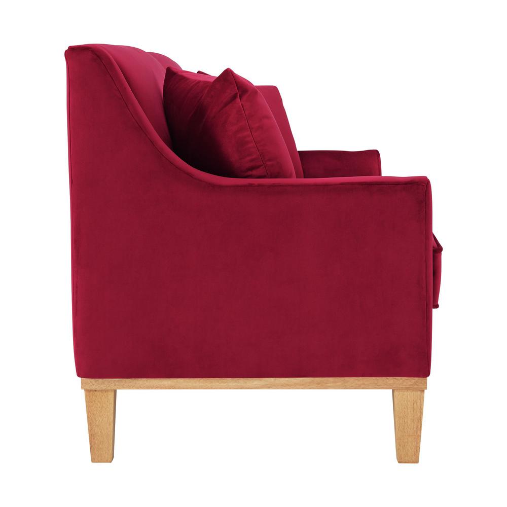 Picket House Furnishings Moxie Sofa in Ruby. Picture 5
