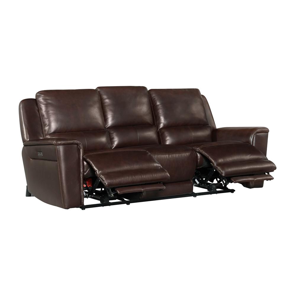 Wylde 2PC Living Room Set in Palais Dark Brown-Sofa & Loveseat. Picture 2