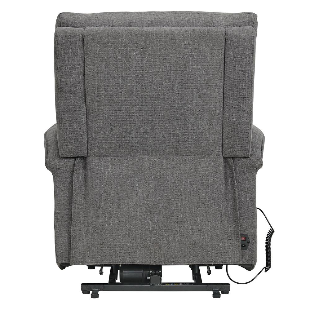 Secco Power Motion Lift Chair in 15337-2 Ribbit Charcoal. Picture 5
