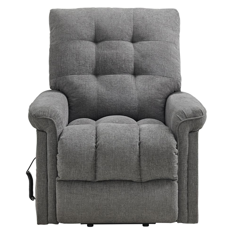 Secco Power Motion Lift Chair in 15337-2 Ribbit Charcoal. Picture 2