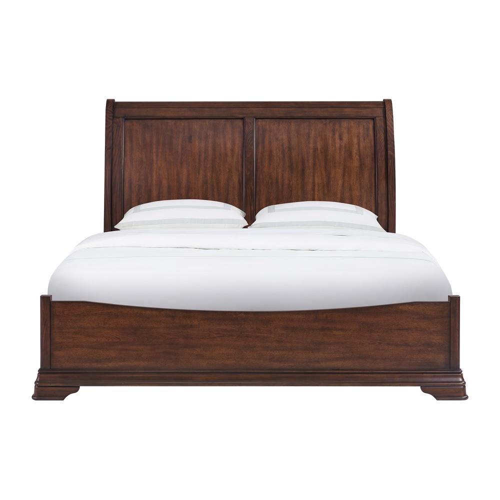 Stark King Bed in Cherry. Picture 2