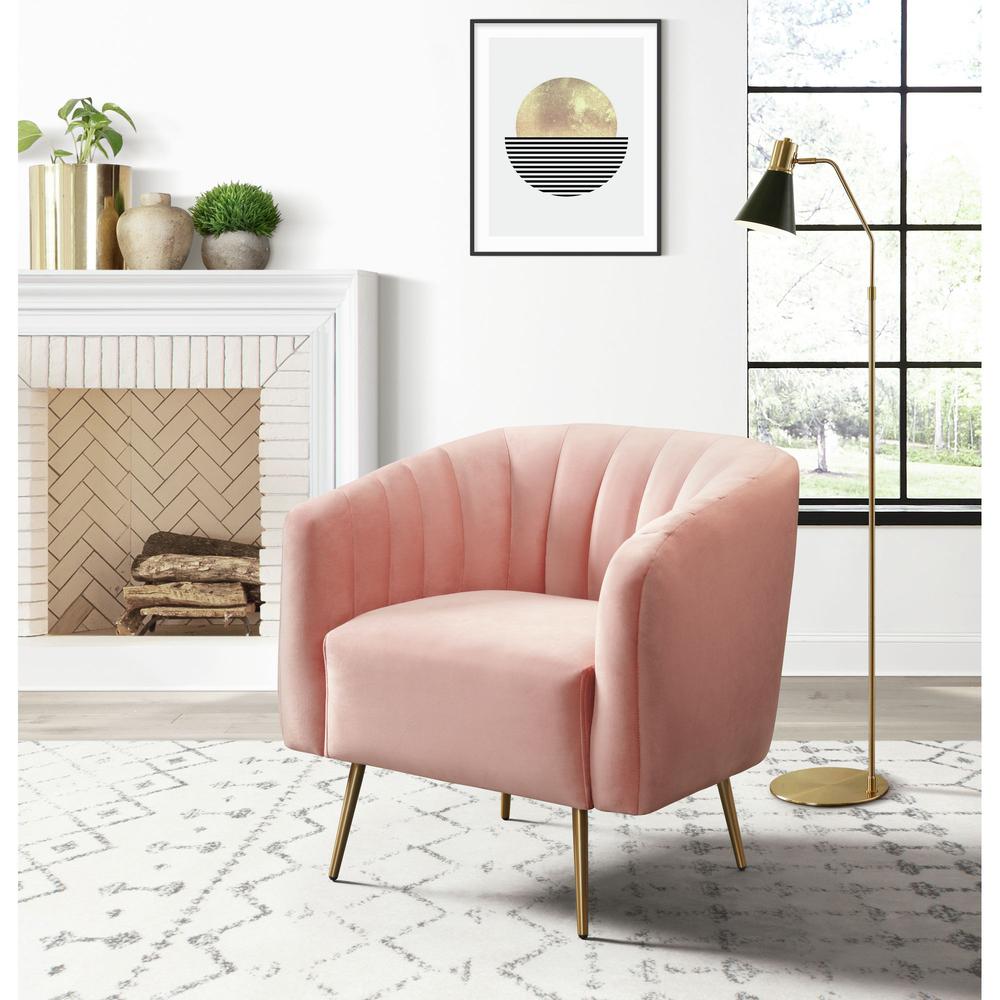 Picket House Furnishings Lucia Chair in Blush. Picture 2