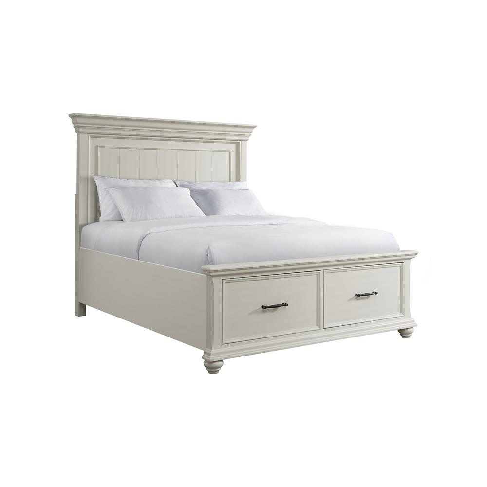 Picket House Furnishings Brooks Queen Platform Storage Bed. Picture 1