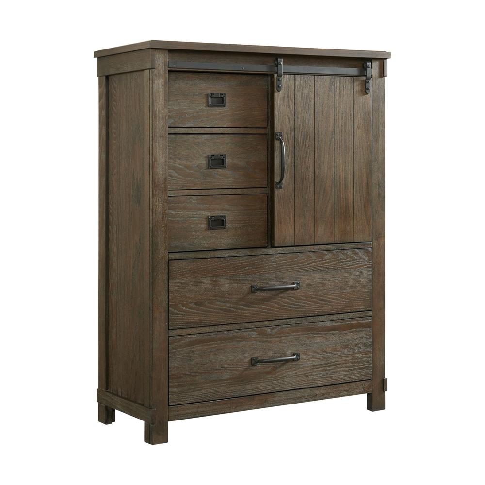 Picket House Furnishings Jack 5-Drawer Gentlemen's Chest. Picture 1