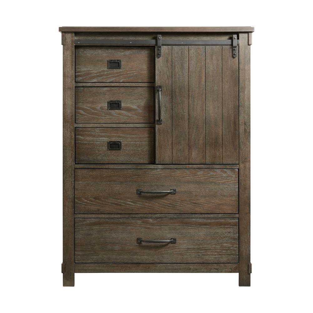 Picket House Furnishings Jack 5-Drawer Gentlemen's Chest. Picture 5