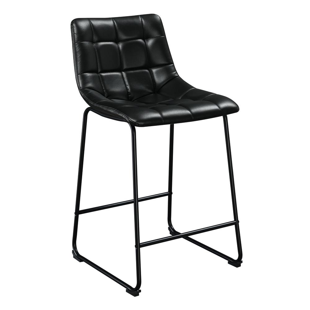 Picket House Furnishings Richmond 25" Counter Stool in Black. Picture 4