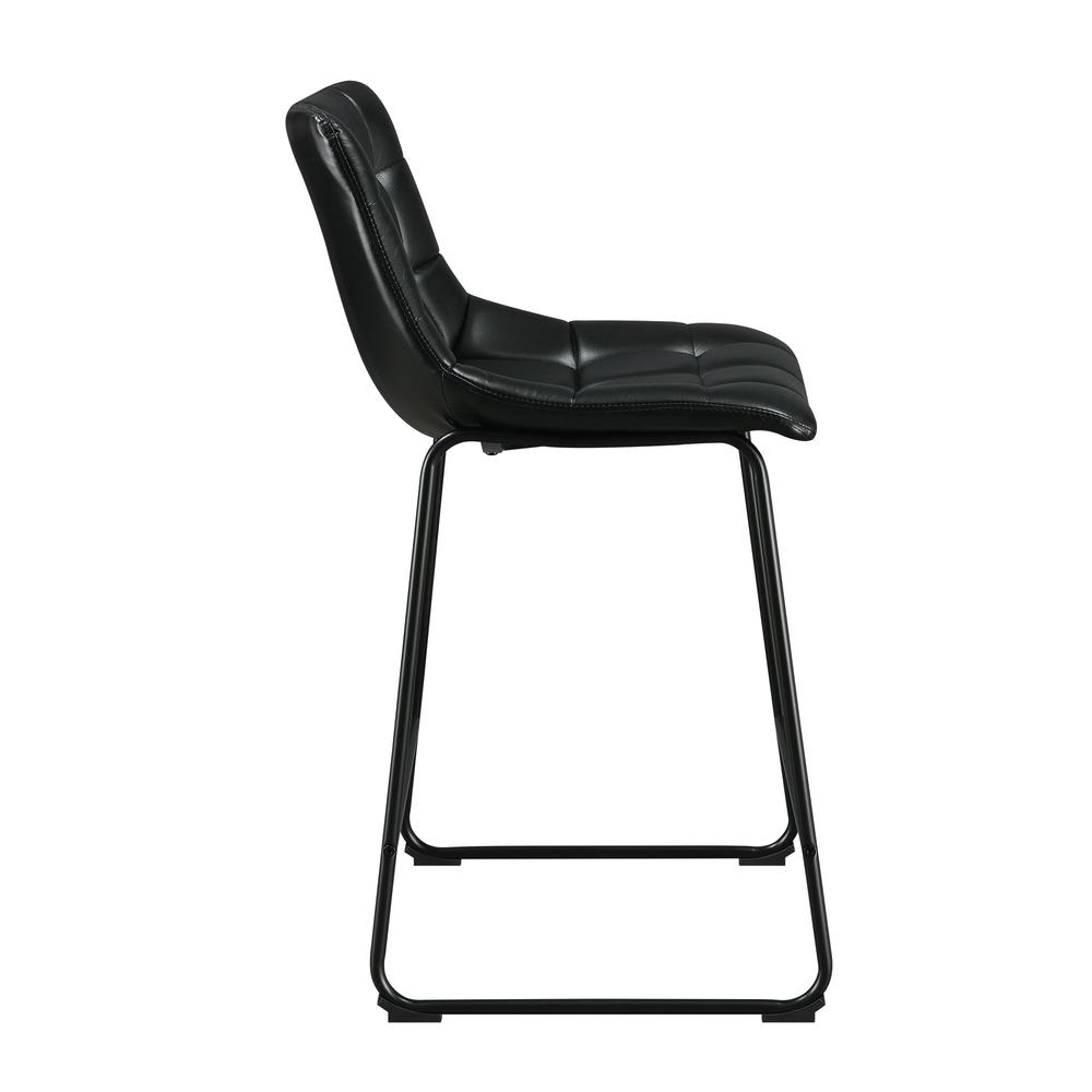 Picket House Furnishings Richmond 30" Bar Stool in Black. Picture 6